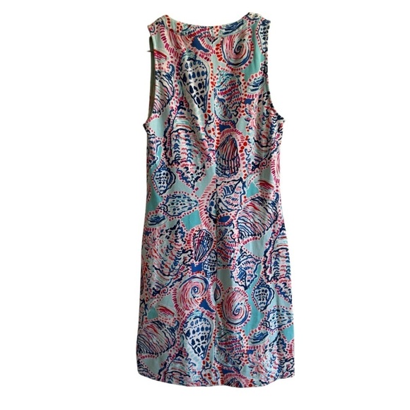Lilly Pulitzer Estrada Shift Dress in 'Shell Me About It', Size XS - Picture 8 of 10